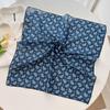 Korean version of small silk scarf women's spring and autumn versatile temperament 18CM cotton and linen small square scarf decorative small scarf sma