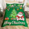 Marry Christmas Snowman 3D Print Bedding Set Fresh Style Cozy Soft Duvet Cover King Queen Twin Size Birthday Gift Bedroom Decor