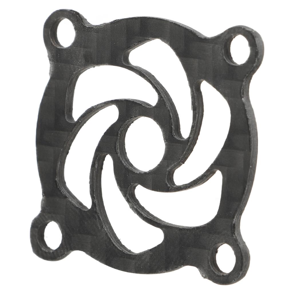 30x30mm Cooling Fan Cover Carbon Fiber RC Electric Motor Fan Heat Dissipatation Cover B