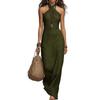 Rochie Maxi Eleganta Fără Mâneci, Stil European, Croială Slim, la Modă, pentru Femei