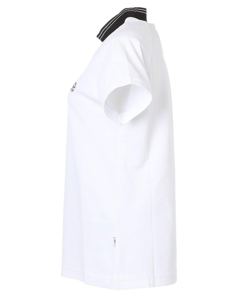 Golf Polo Shirt 3 [New Balance] Short-Sleeve (Stretchable & Ultra-Quick Drying) / Women's / 012-6166506 030_White [LL]