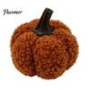Plush Pumpkin Decor Mini Artificial Decoration, Fall 3D Stuffed Decorative Fabric Pumpkins Ornament for Autumn Halloween Thanksgiving Decoration Teddy