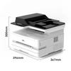 Deli ZYM28ADN A4 Mono Multifunction Laser Printer CN plug (adapter included)