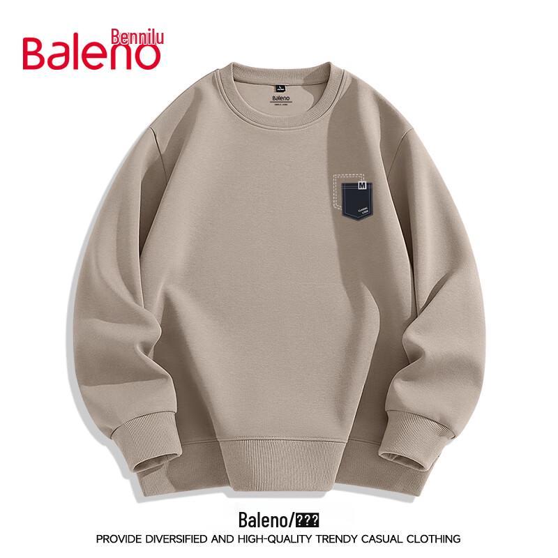 Baleno Herren Sweatshirt mit Grafikdruck und Rundhalsausschnitt
