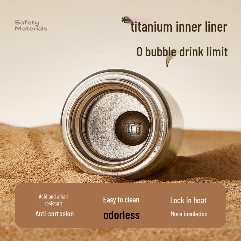 RELEA 200ml Titanium Cup