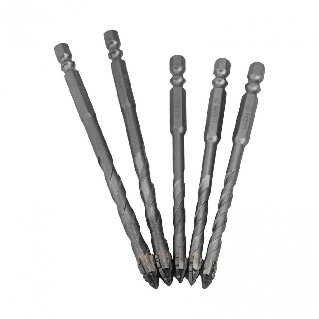 Tungsten Steel 5 Pcs Eccentric Drill Bit Set for Enhanced Performance