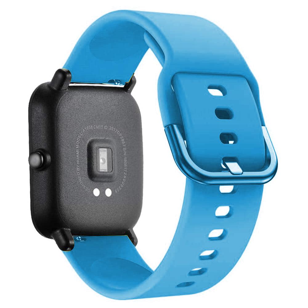 Silicone band For Amazfit GTS/2/2e/4/3/GTS2 Mini/GTR 4/47mm/GTR2/2e/stratos 2/3 20mm/22mm Watch Bracelet Amazfit bip 6 5 3 strap