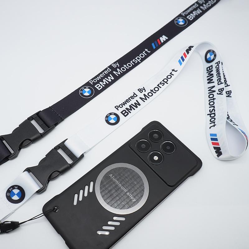 BBIO8 Neck Straps Lanyard Key Cell Phone Work ID Card Hanging Rope for BMW M Power X1 X2 X3 X5 X6 X7 F21 G20 M Sports Car Accessories