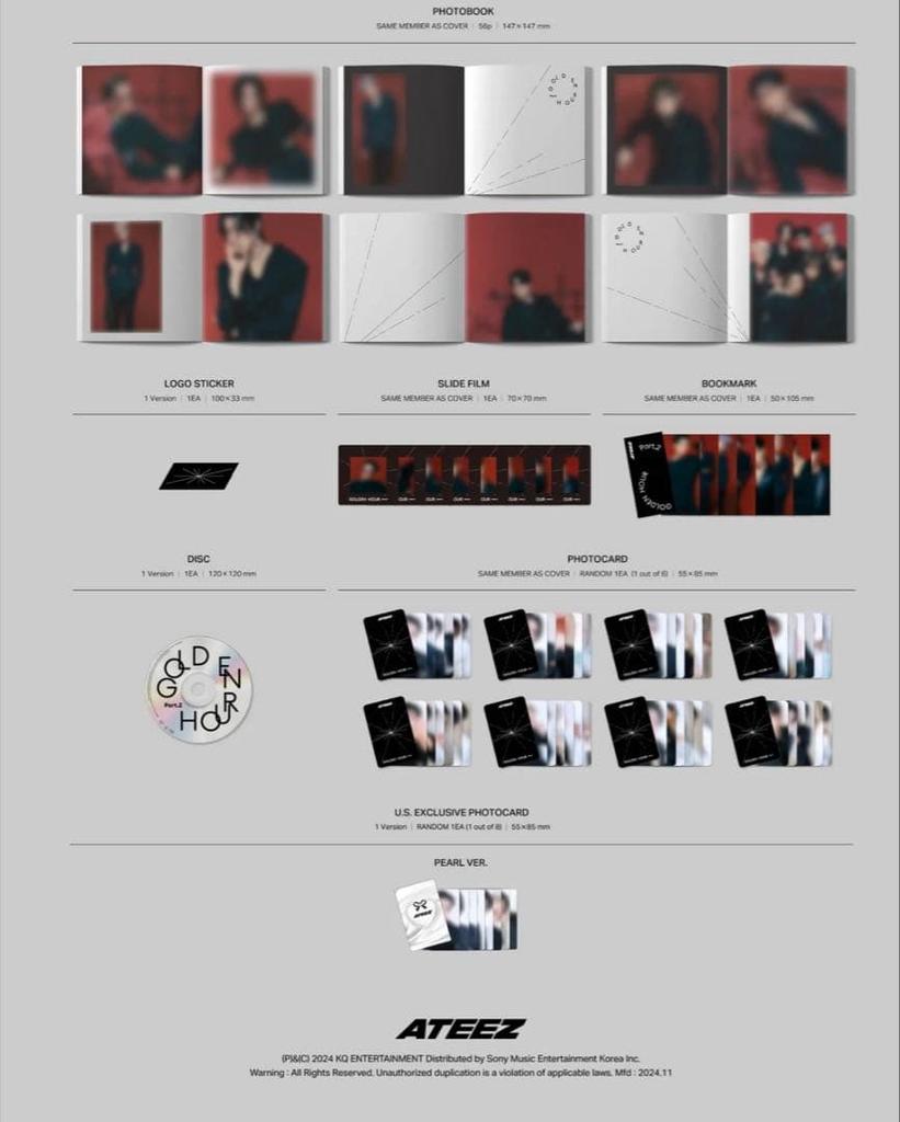 [USED] ATEEZ US Exclusive Digipack Signed by Yeosang