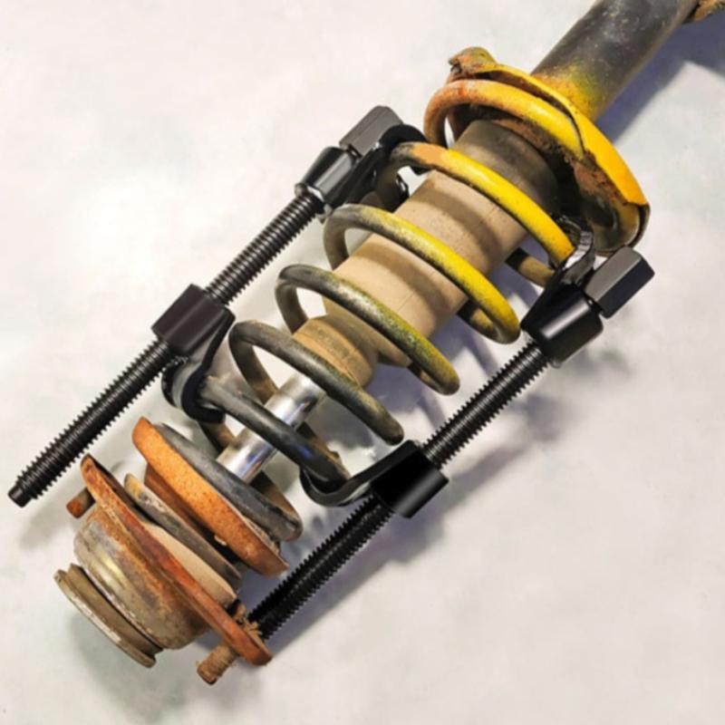 2pcs Coil Auto Spring Compressor Car Absorbers Remover Installer Tool 1/2" Drive To Compress Coil Spring Repair Hand Tools
