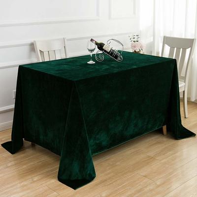 Toalha de Mesa Veludo Toalha de Mesa Retangular Elegante Casamento Jantar Decoração de Mesa de Exposição Lavável Capa de Mesa de Café Decoração
