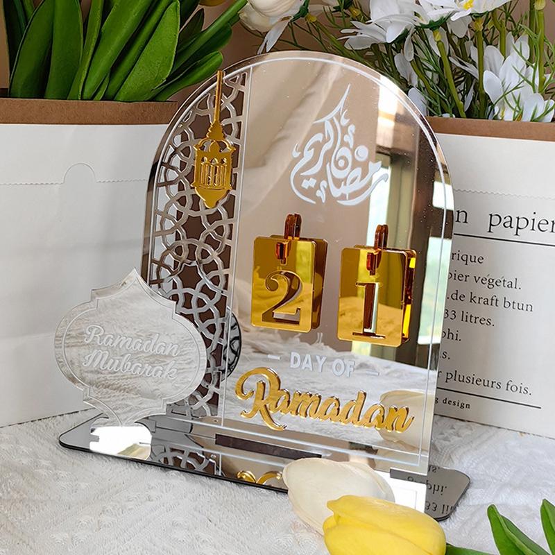 Ramadan Decorations 2026 Ramadan Countdown Calendar 2026 Muslim Islamic Festive Decor Eid Al-Fitr Decorations Eid Mubarak Gifts