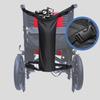 Oxygen Tank Holder Breathable Reflective Stripe Cylinder Transport Backpack Adjustable Black Wheelchair Storage Pouch