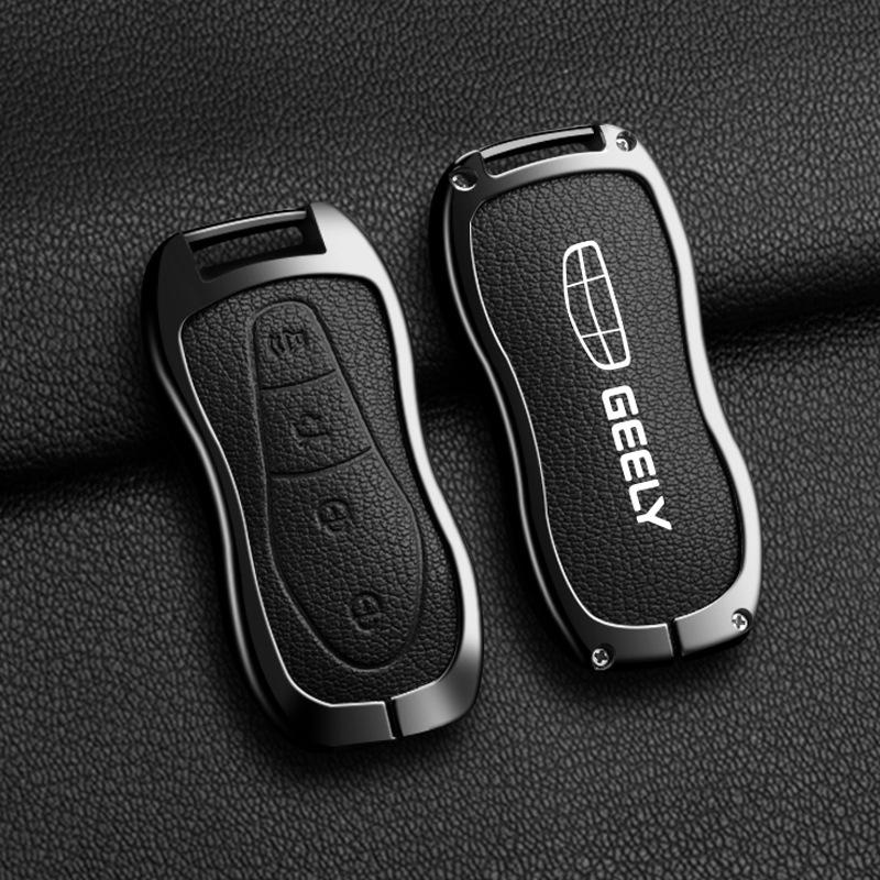 Compatible Key Cover for Geely: Xingrui, Emgrand GS, Boyue L, Xingyue L, Binyue Pro, Binrui, Icon, Vision X