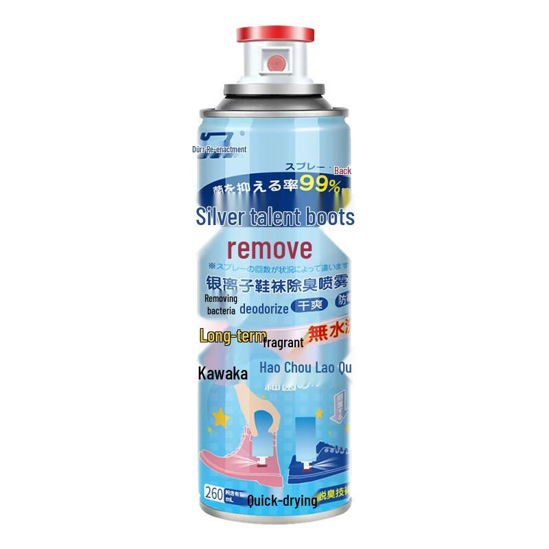 Douldeao Antibacterial Shoe & Sock Deodorizing Spray for Foot Odor