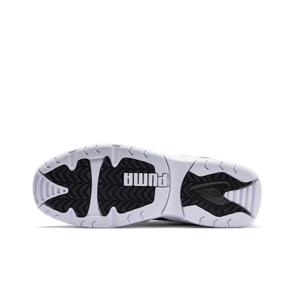 Puma Source Mid Bracket Trendy Retro Basketball Shoes Unisex Sneakers Black White 370223-01