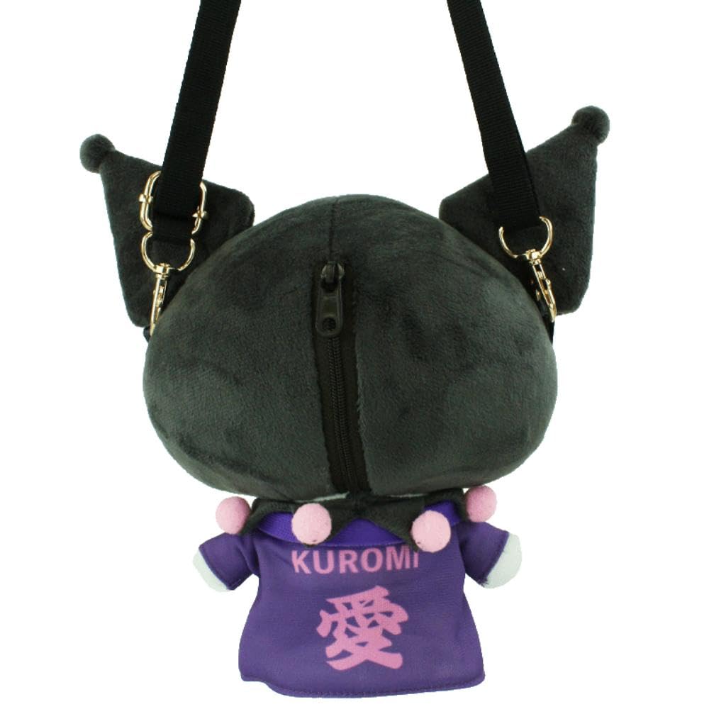 Yasuda Tsusho Sanrio Charaktere Jugend Cheer Squad Maskottchen Schultertasche Kuromi KU-GS02 Größe: Ca.. H200mm