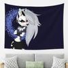 Helluva Boss Loona Tapestry Wall Hanging Aesthetic Home Decor Tapestries for Living Room Bedroom