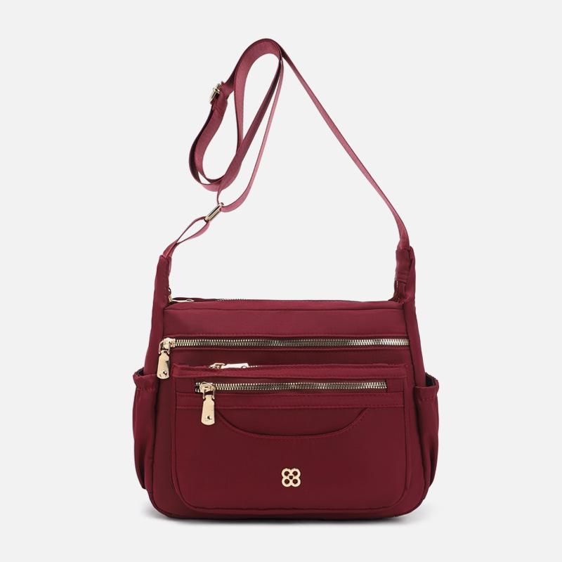 Stylish Multi-Compartment Women s Shoulder & Crossbody Tote Bag for Daily Outings фиолетовый