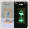 Productivity Tool Wooden Frame Sand Timer 5 Minute Vintage Style Sand Hourglass 3 Minute Sand Clock Office Decor
