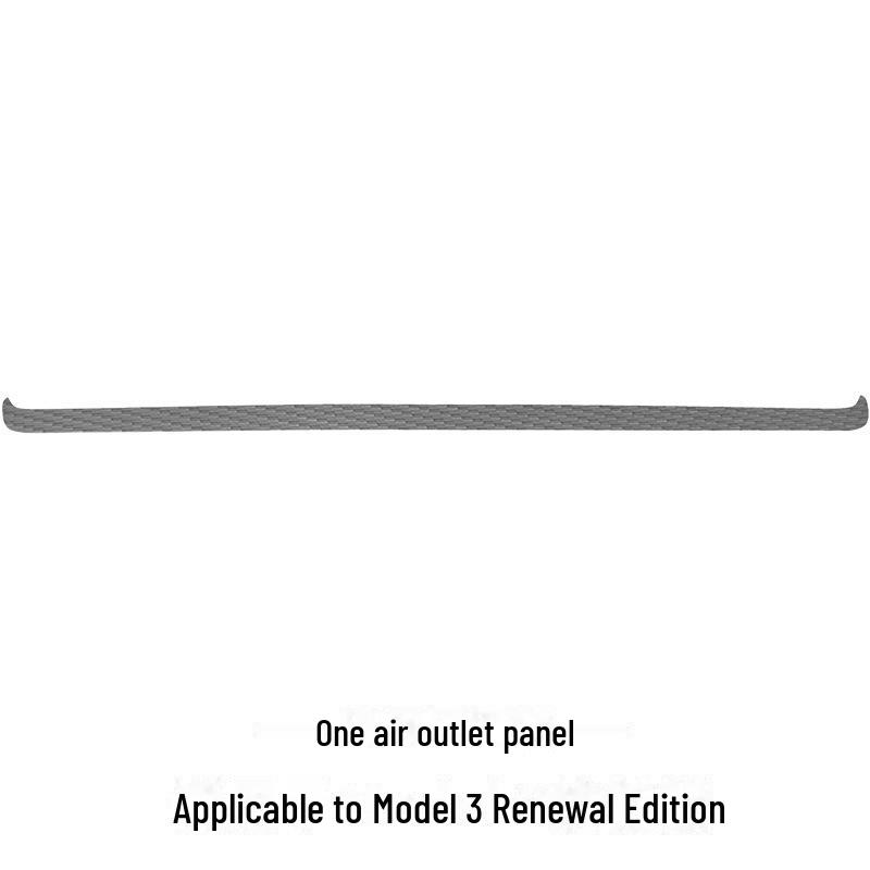 Tesla Model 3 Carbon Fiber Dashboard Patch – Highland 3 Full Car Accessory