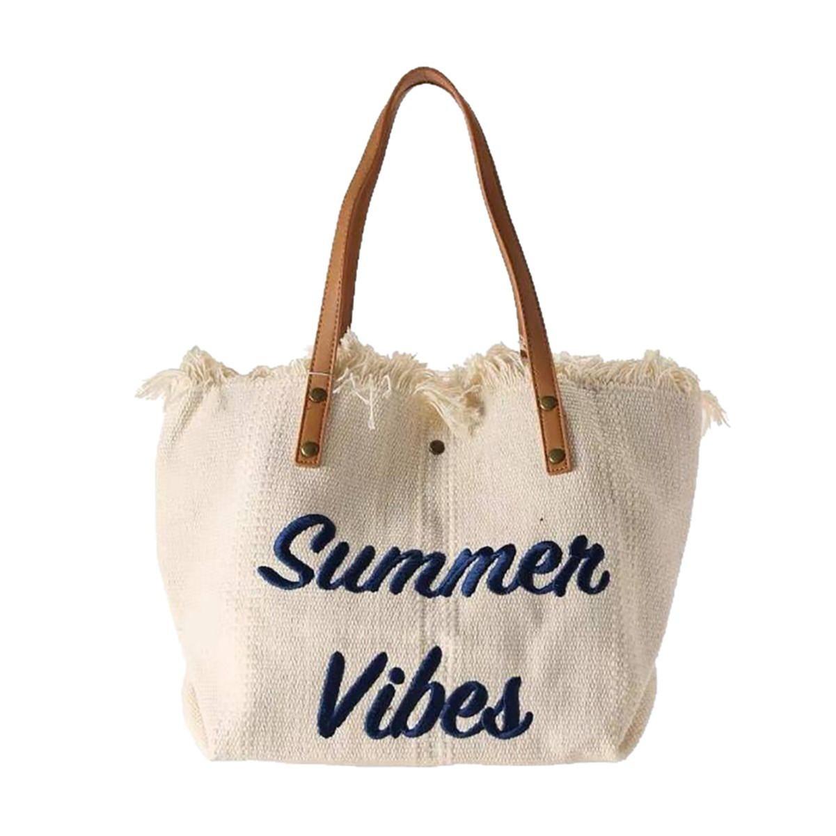 

Сумка большой вместимости холщовая сумка с вышивкой букв сумка-тоут женская сумка плетеная пляжная сумка сумка через плечо бежевый