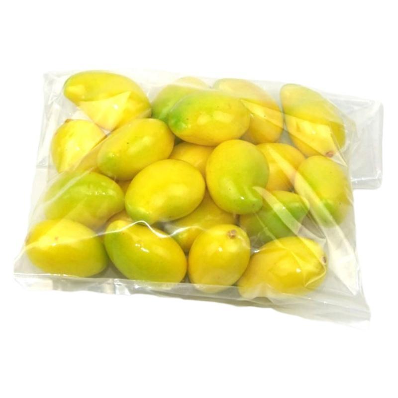 652F 20pcs Artificial Lemon Simulation Vegetable Foam Fruit for Wedding Decor