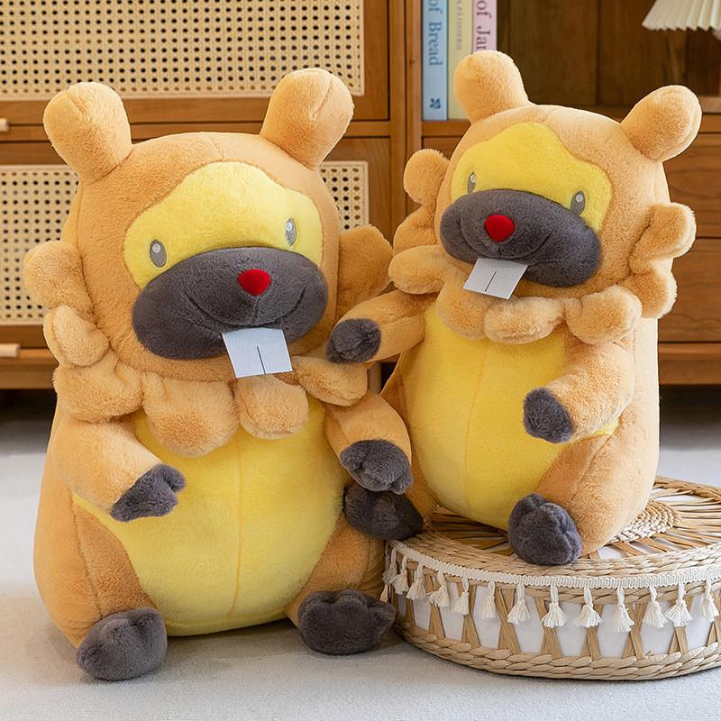 Plush Toy Bidoof Animal Stuffed Doll Cartoon Decorations Gifts Kids