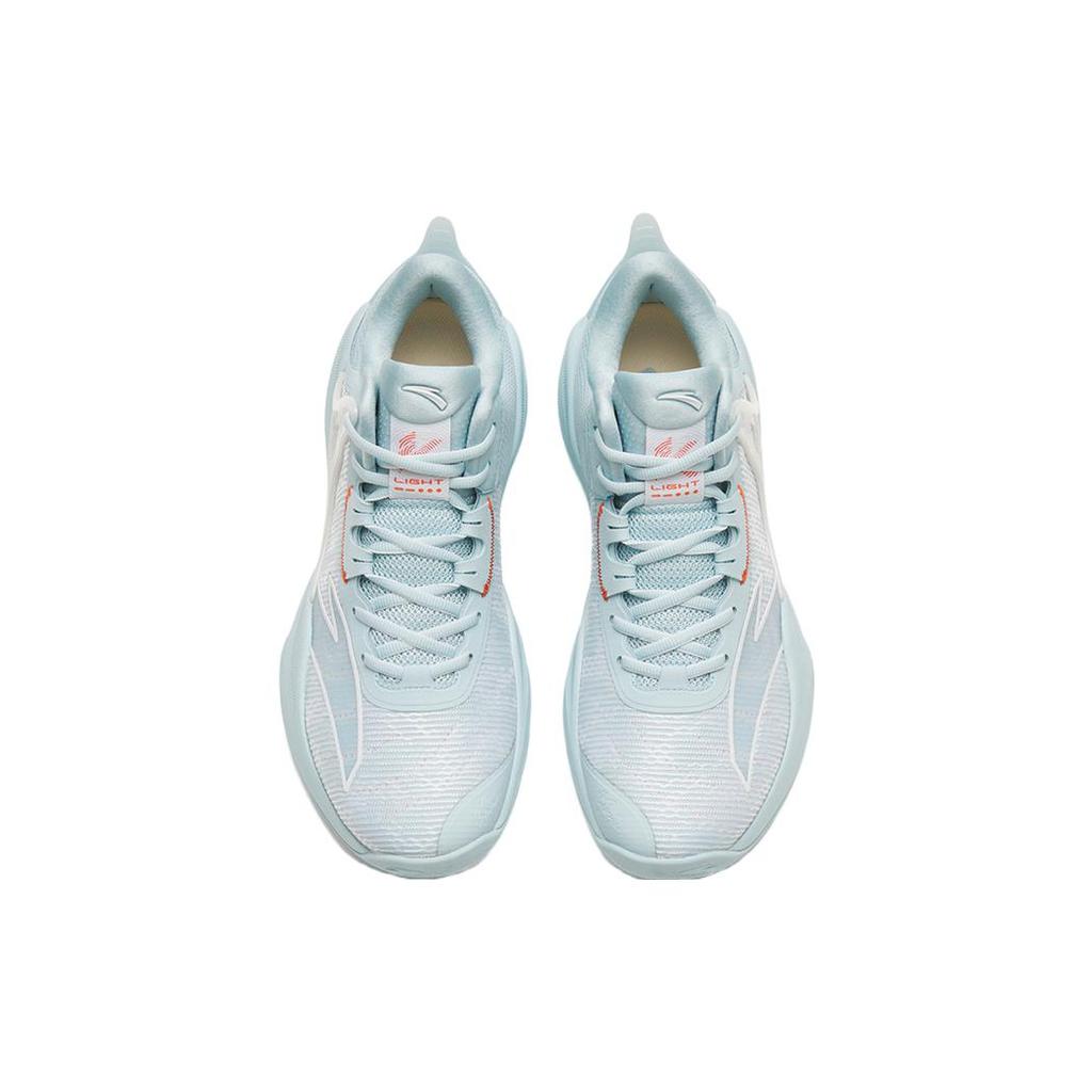 New Anta Hussars 8 Durable Breathable Low Top Basketball Shoes Blue White 112321603-1