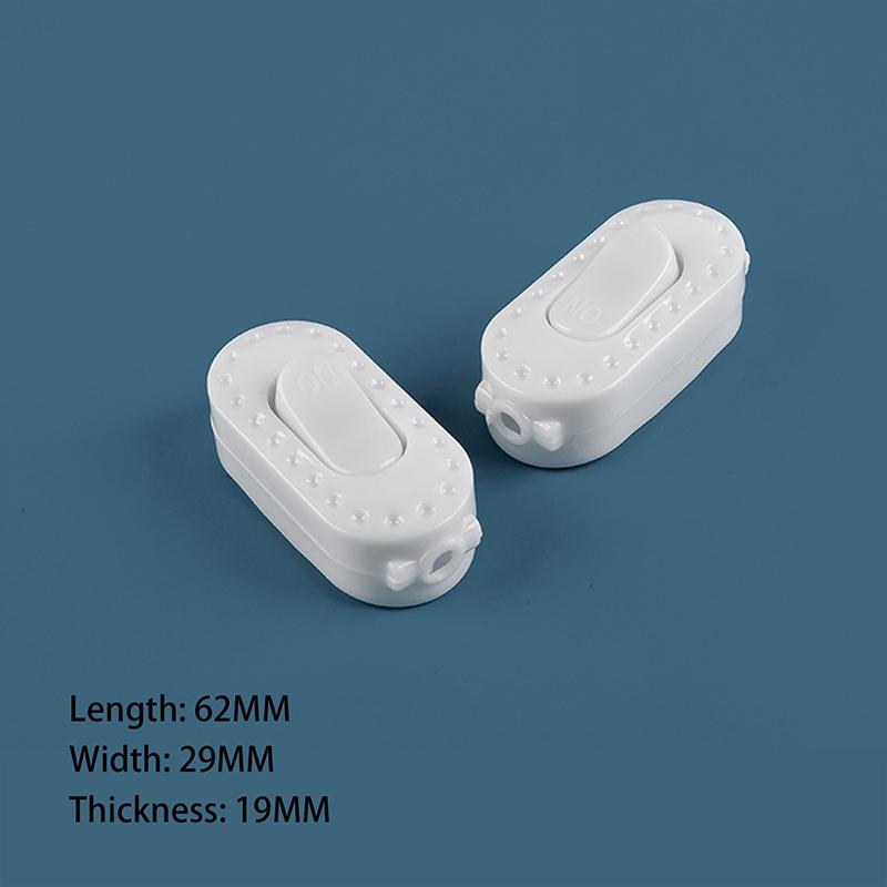 Comutator cu buton 1 grup 2 căi montat la suprafață Instalare cu suspensie pe fir Control On/Off noptieră Panou lampă Comutator lumină de perete