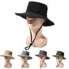 Spring Summer Outdoor Sunshade Fisherman Hat Side Net Breathable Sun Protection Sunhat Men's Mountaineering Hat