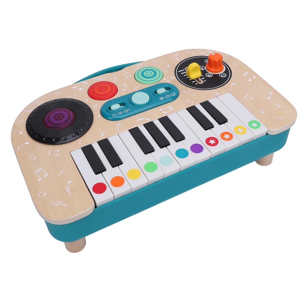Baby Musical DJ Set Piano Multiple Sound Effects Educational Colorful DJ Mixer Musical Toy for Boys