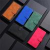 Color Leather Solid Flip Mobile Phone Case With Card Slots For Zte Blade A75 5g
