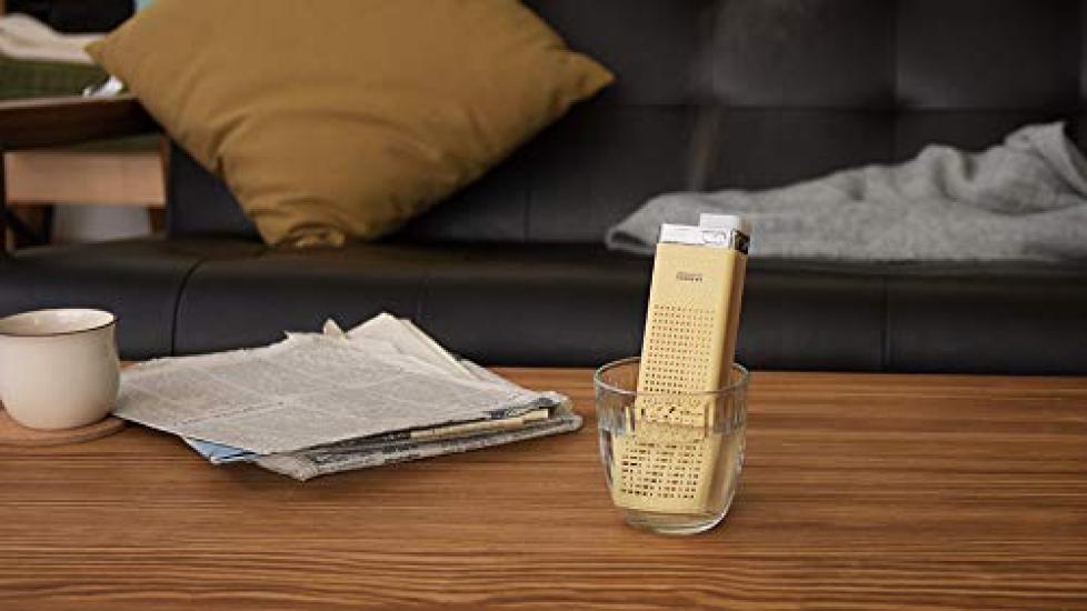 PRISMATE Rechargeable Cordless Humidifier with LED Light Tankless PR-HF041 (CA (Cream))