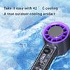 Portable Fan Adjustable Cooling Fan Handheld Fan 3000mAh Small Fan USB Travel Fan Office Fan Outdoor Fan for Travel