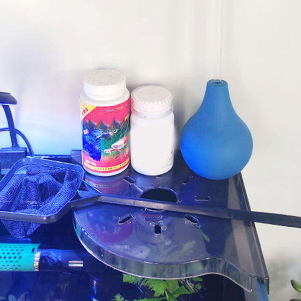 Punch-free Fish Tank Corner Storage Rack Triangle Coral Bracket Corner Fish Tank Shelf  for Home