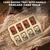 Non-Stick Mini Loaf Brownie Pans Large Capacity Carbon Steel Cake Mold  Cooking Accessory
