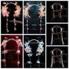 Crystal Chinese Ancient Hairband Beads Swaying Fairy Headwear Hanfu Tassel Hair Hoop  Cheongsam