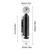 Portable Handheld Ball Pump with Pressure Gauge and Manual Inflation Pump Suitable for Ball Sports and Pneumatic Accessories