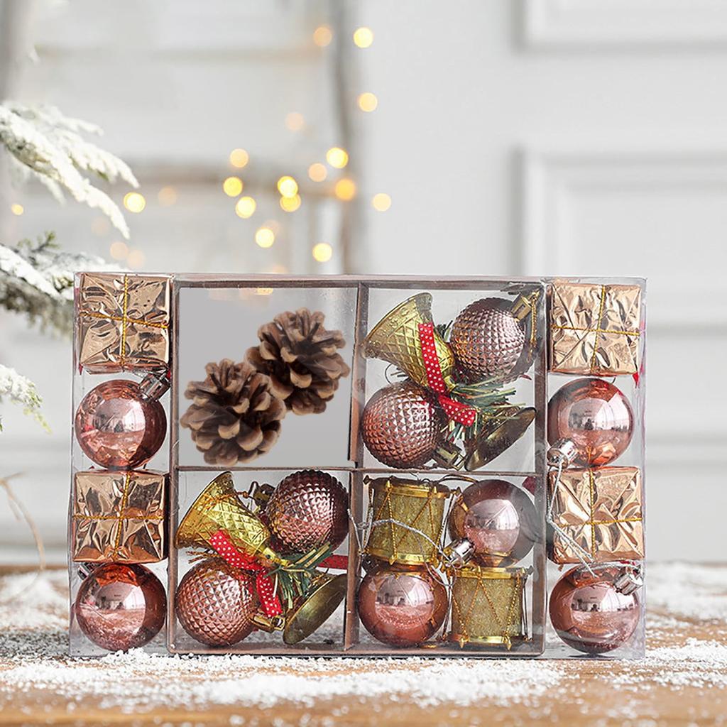 Christmas Balls Christmas Tree Decorations Christmas Balls 29 Sets Of Christmas Packages Colorful Balls Christmas Tree Decoration Balls