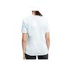 Calvin Klein Solid Color Round Neck Straight Cut Short Sleeve T-Shirt Women Tops Light-Blue J20J223226-CYR