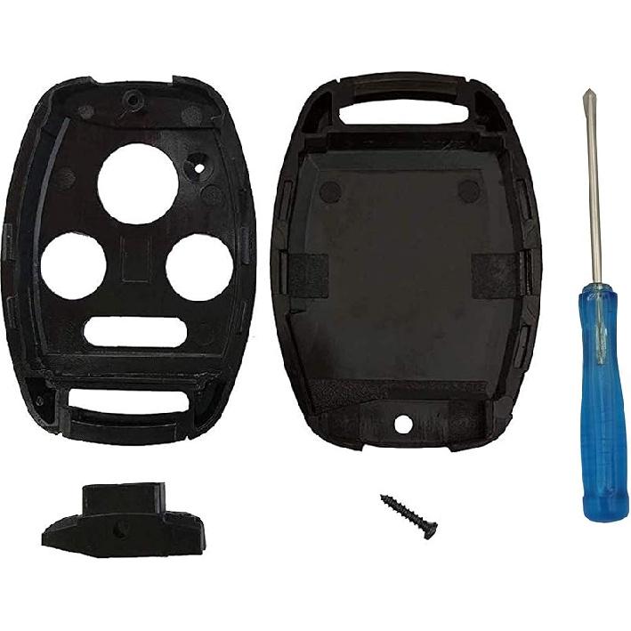 Replacement for 3+1 Buttons Keyless Entry Remote Honda Key Fob Case Fit for Honda 2008-2012 Accord 2006-2013 Civic EX 2009-2015 Pilot Fit for Honda