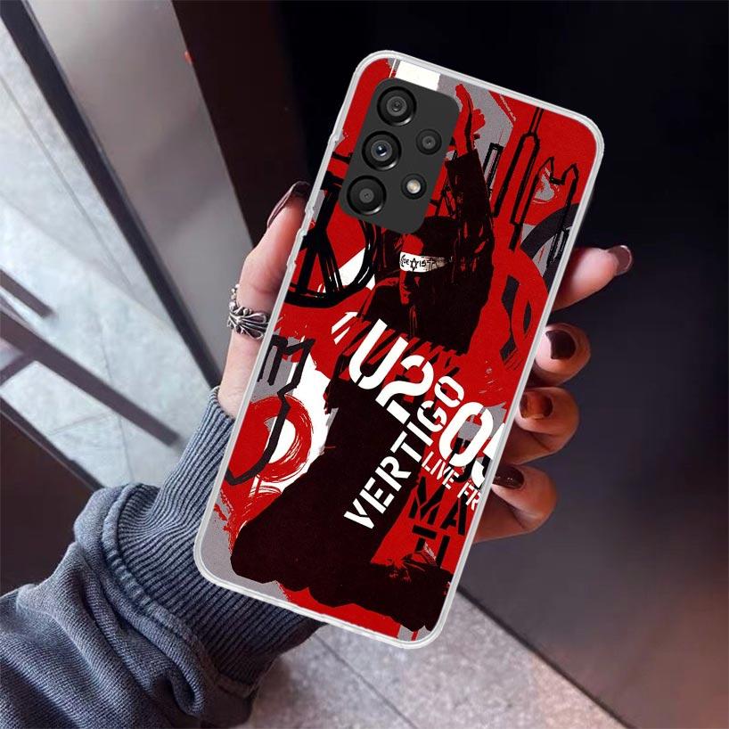 

Band U-U2 Rock Phone Case For Samsung Galaxy A12 A52S A42 A32 A22 A51 A50 Note 20 Ultra 10 S10 Plus A71 A70 A31 A30 A10S Galaxy Samsung A22 5G