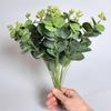 10/20Pcs Eucalyptus Leaves Fake Grass Festival Decoration Outdoor Home Room Wedding Decor Flowers Wreath DIY Artificial Plants