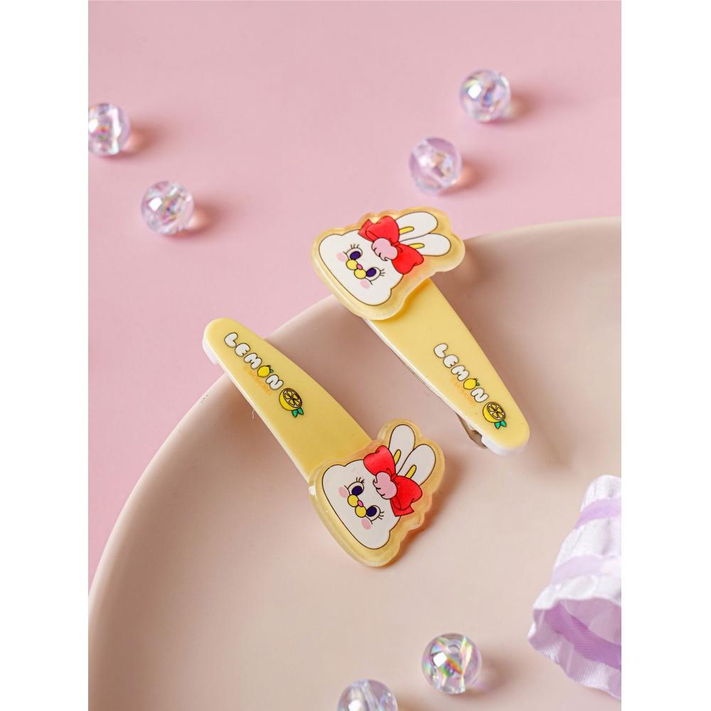 Daiso Momorei Rico 3d Snap Pins  Pack Of 2