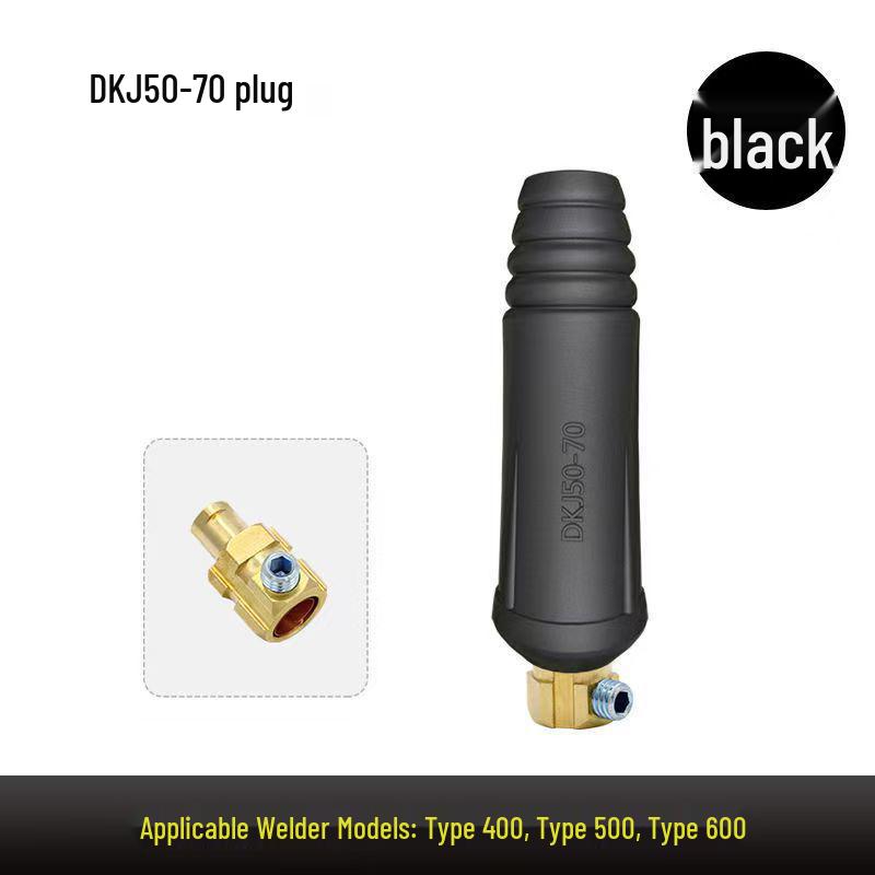 DKJ-10-2535-5050-70 Connettore Rapido per Cavo di Saldatura Europeo Completamente in Rame