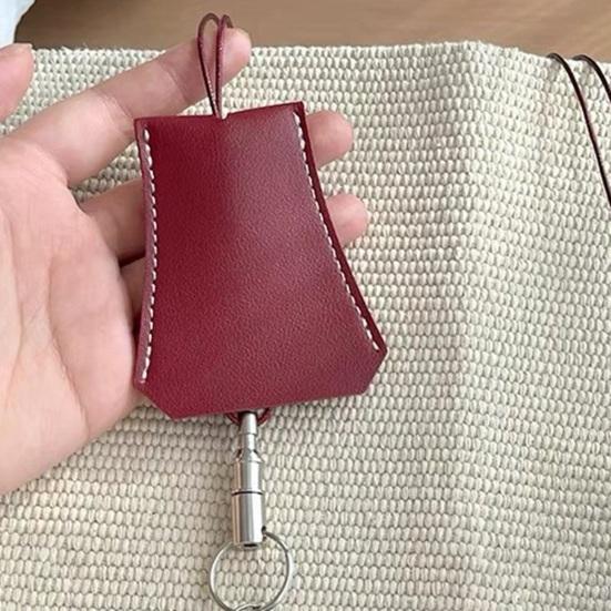 Подвесной шейный мешочек из искусственной кожи для монет — фото 9