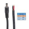 5.5x2.5mm Single Male with Pigtail Bare Wire Open End Power Cord Bare Connector for CCTV Camera DVR LED Strips