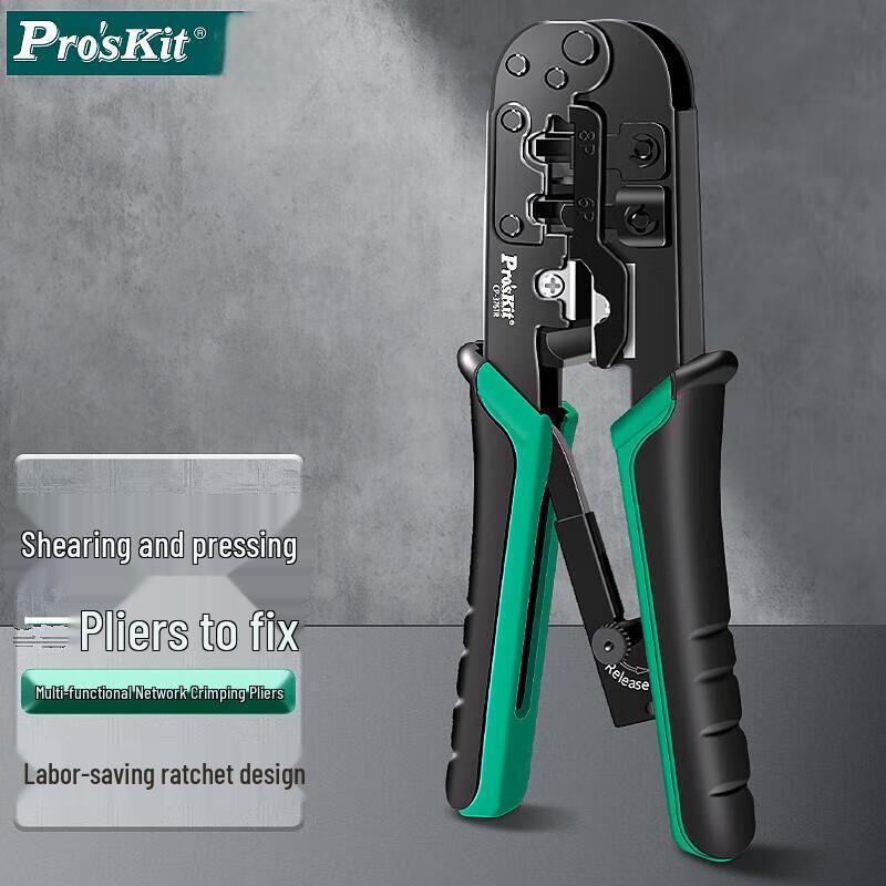 Pro sKit CP-376TR Professional Network Cable Crimper