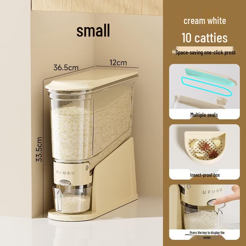 Household Press-Type Rice Dispenser